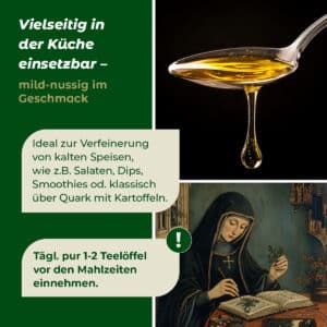 BIO Premium Leinsamenöl - Hochwertig & Natürlich für die Gesundheit – Bild 2
