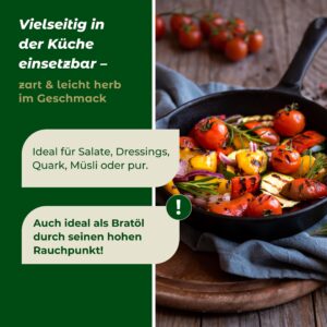 BIO Traubenkernöl - „Natürlich und vielseitig: Bio Traubenkernöl für Küche und Hautpflege“ - – Bild 5
