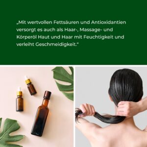 Bio Weizenkeimöl nativ regional – wertvolle Quelle für Vitamin E und essentielle Fettsäuren – Bild 4