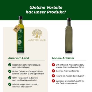 Bio Weizenkeimöl nativ regional – wertvolle Quelle für Vitamin E und essentielle Fettsäuren – Bild 5