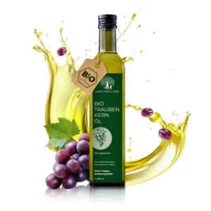 Bio Premium Traubenkernöl in der 250 ml Flasche