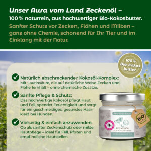 bio Zeckenöl im Glas