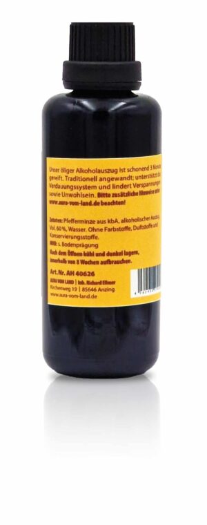 Pfefferminz Bio Sonnenmazerat "Frisch, kühl und Lebendig" – Bild 2