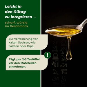 Bio Premium Schwarzkümmelöl "Natürlich, Vielseitig, Ideal für Ernährung & Pflege" – Bild 4