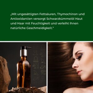 Bio Premium Schwarzkümmelöl "Natürlich, Vielseitig, Ideal für Ernährung & Pflege" – Bild 5