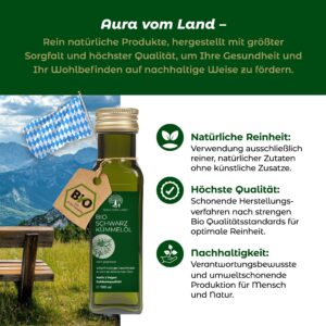 Bio Premium Schwarzkümmelöl "Natürlich, Vielseitig, Ideal für Ernährung & Pflege" – Bild 7