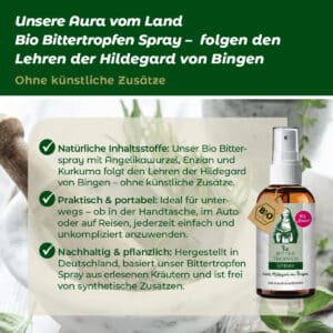 Bitterstoffe Spray Bio nach Hildegard von Bingen – Bild 3