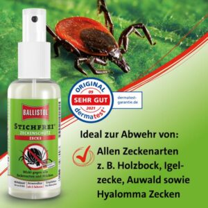 Ballistol Stichfrei Zeckenschutz 100 ml "Outdoor & Survival" – Bild 3