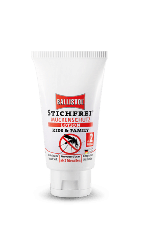 Ballistol Stichfrei Kids & Family Lotion, sanfter Insektenschutz für Kinder, Babys ab 2 Monaten und Familie mit IR3535