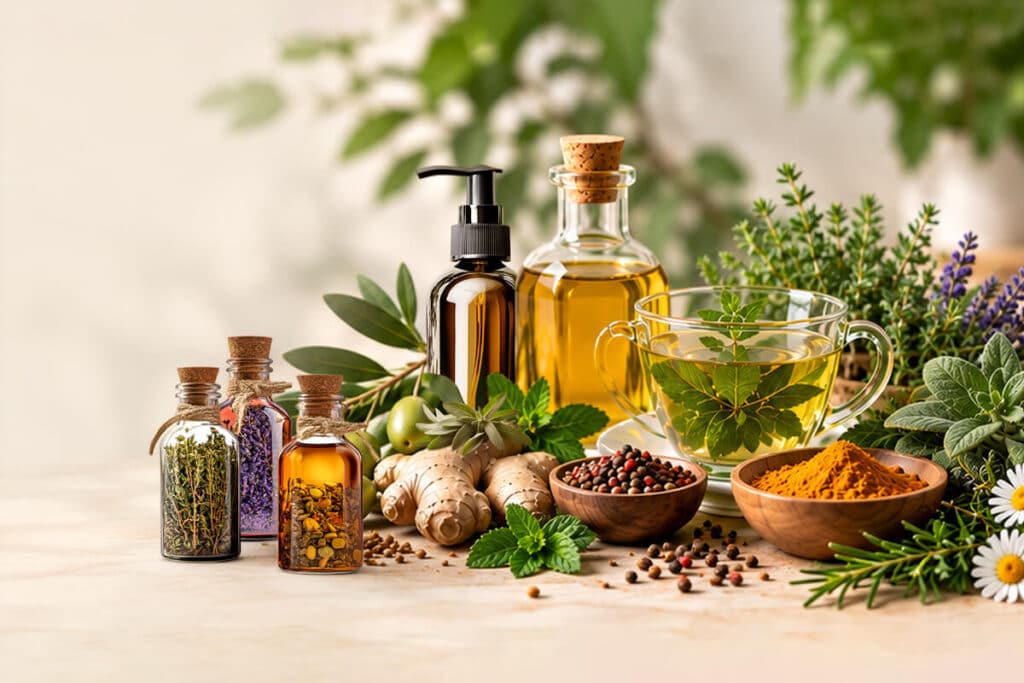 Bio-Naturprodukte: Speiseöle, Tinkturen, Kräuter, Tee und Gewürze